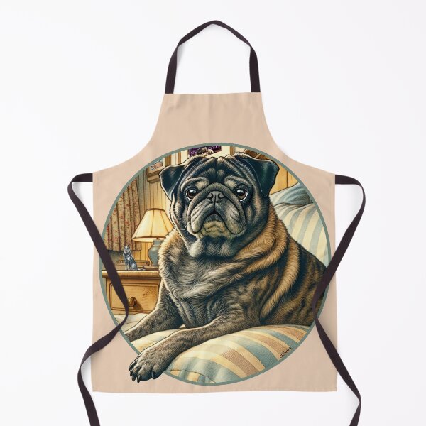 Item preview, Brindle Pug designed and sold by FivePugs.