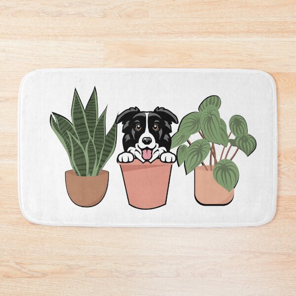 Item preview, Border Collie And Plants designed and sold by TheAnimalZ00.