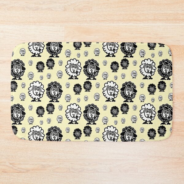 Item preview, Sheep herd black and white designed and sold by vibeno1.