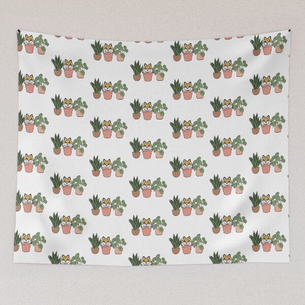 Item preview, Pomeranian And Plants designed and sold by TheAnimalZ00.