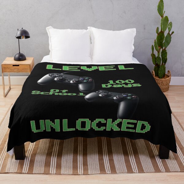 Item preview, Level Unlocked 100 Days of School - PanfurWare LLC designed and sold by PanfurWare-LLC.