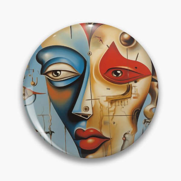 Item preview, Beyond Illusions: Abstract Woman in Ethereal Grace designed and sold by Mullet Monkey.