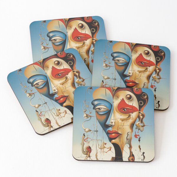 Item preview, Beyond Illusions: Abstract Woman in Ethereal Grace designed and sold by Mullet Monkey.
