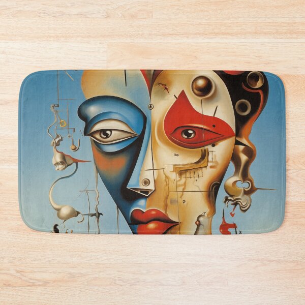Item preview, Beyond Illusions: Abstract Woman in Ethereal Grace designed and sold by Mullet Monkey.