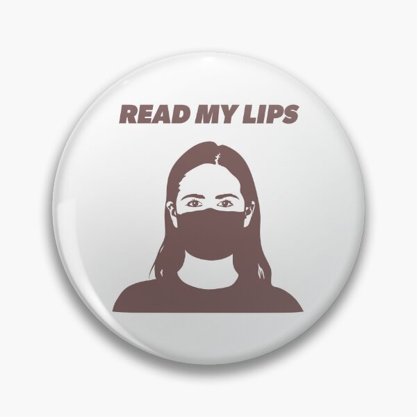 Item preview, Read My Lips (dusty mauve) designed and sold by sarahwlongcovid.