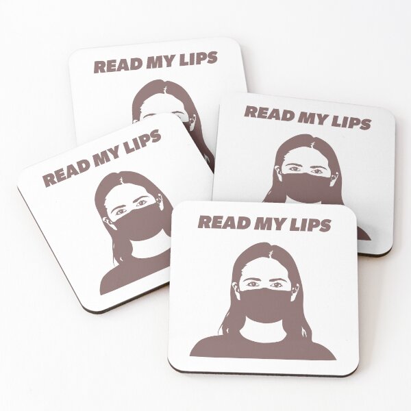 Item preview, Read My Lips (dusty mauve) designed and sold by sarahwlongcovid.