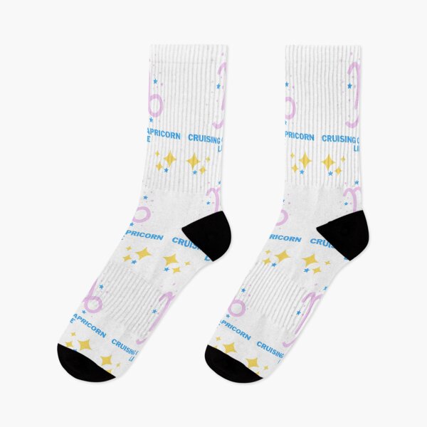 Item preview, Cruising Capricorn Life - Pink And Blue designed and sold by MadeByJadex.