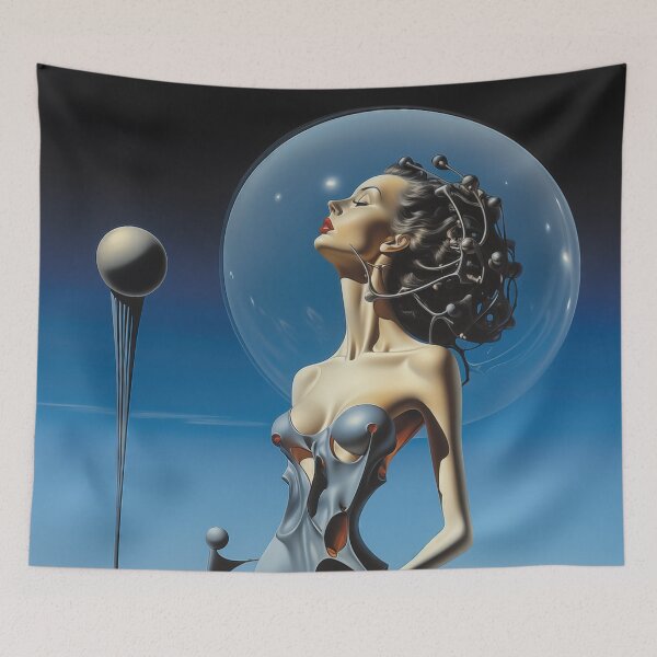 Item preview, Goddesses of the Abstract Realm: Surreal Woman in Harmonious Visions designed and sold by Mullet Monkey.