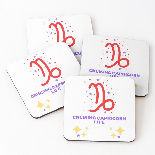 Item preview, Cruising Capricorn Life - Red And Purple designed and sold by MadeByJadex.