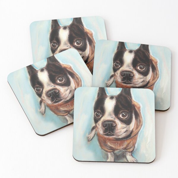 Item preview, Mati the Boston designed and sold by artbyangie.