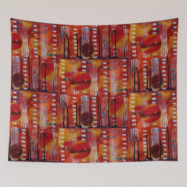 Item preview, Regenerate Red - Blue Mountains Bush designed and sold by creativeabyss.