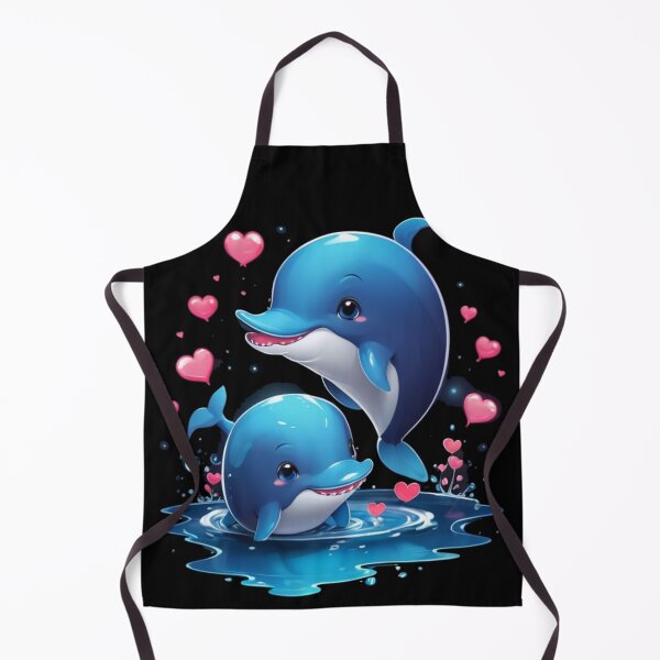 Item preview, Dolphin Love - Unique Valentine's Day Design for a Perfect Gift designed and sold by JOY STORE 45.