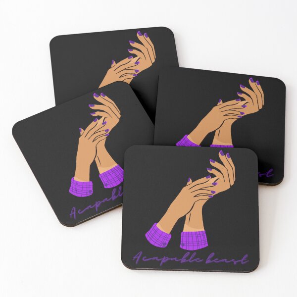 Item preview, A capable beast, gift for your beloved nail stylist designed and sold by Miluna1104.