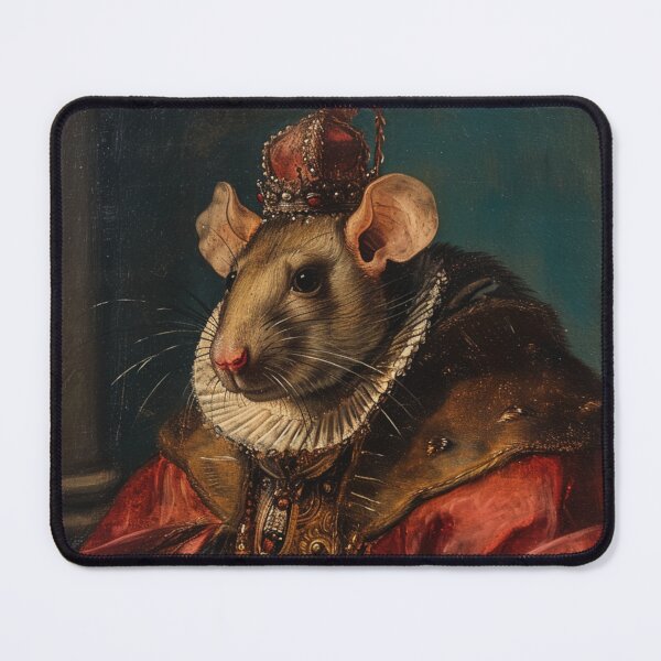 Item preview, Hernán Cortés the Rat - Renaissance Painting designed and sold by MobAesthetic.