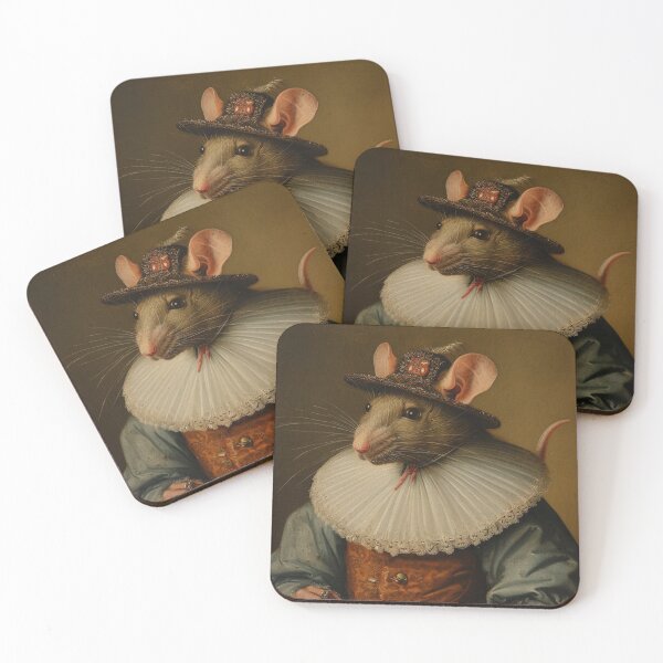 Item preview, Renaissance Rat - Renaissance Portrait designed and sold by MobAesthetic.