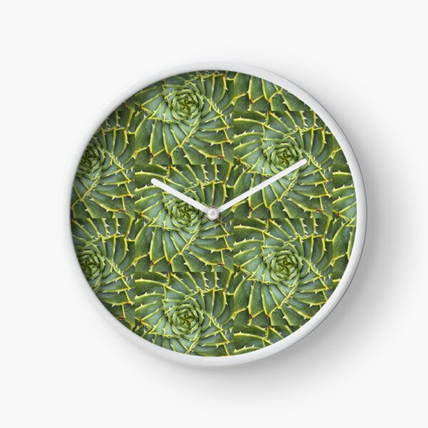 Spiky Succulent Clock