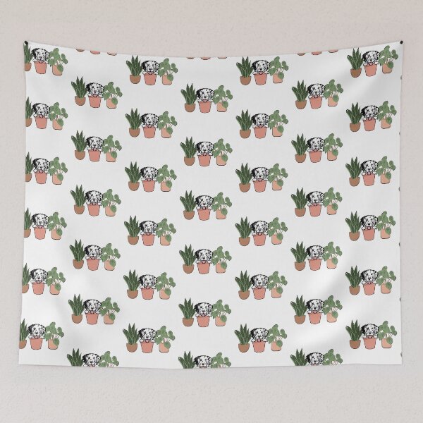 Item preview, Dalmatian And Plants designed and sold by TheAnimalZ00.