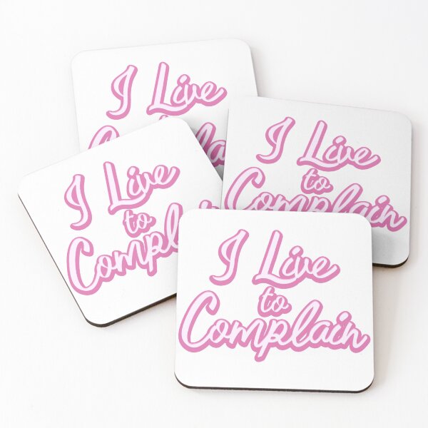 Item preview, I Live to Complain designed and sold by EmeraldFox93.