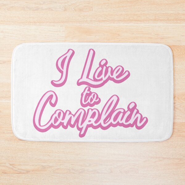 Item preview, I Live to Complain designed and sold by EmeraldFox93.