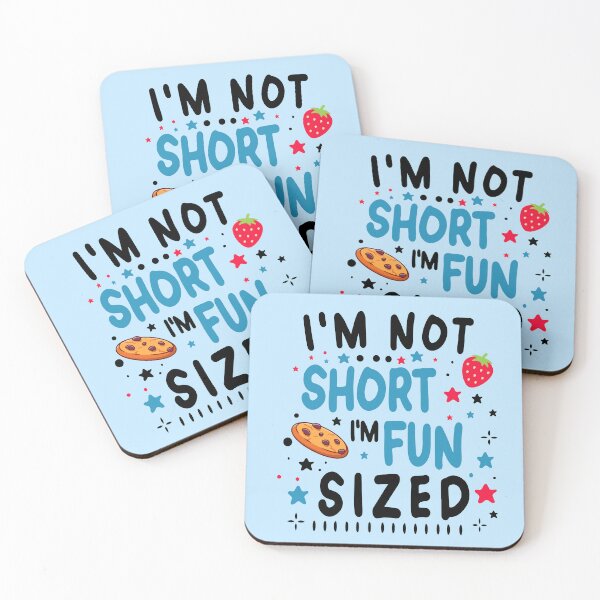 Item preview, I’m not short, I’m fun sized designed and sold by Mich Designs.