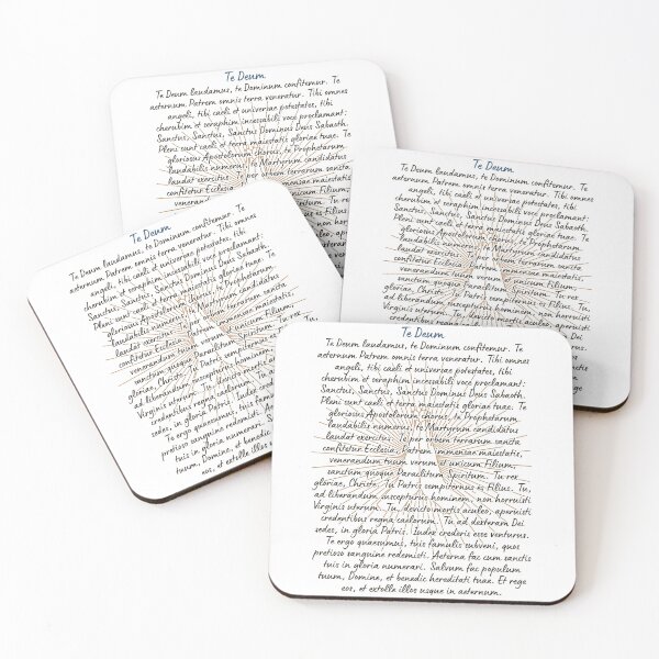 Item preview, Latin Prayer Te Deum artwork  designed and sold by Designsleashed.