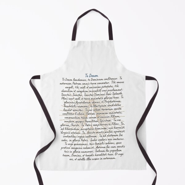Item preview, Latin Prayer Te Deum artwork designed and sold by Designsleashed.