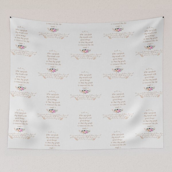 Item preview, Psalm 103 5 Sticker / T Shirt designed and sold by Designsleashed.