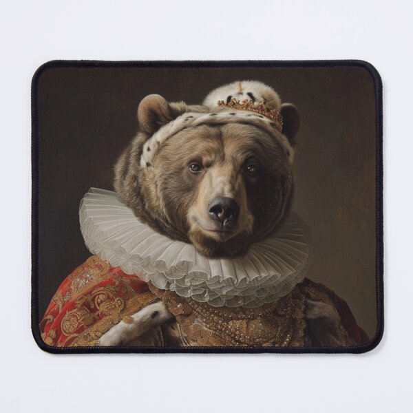 Item preview, Girzzly Bear Desiderius Erasmus (1466-1536) - Renaissance Portrait designed and sold by MobAesthetic.