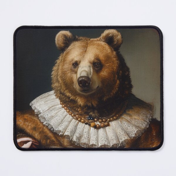 Item preview, Grizzly Bear  - Renaissance Portrait designed and sold by MobAesthetic.
