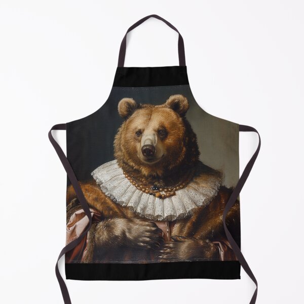 Artikelvorschau, Grizzlybär - Renaissance-Porträt entworfen und verkauft von MobAesthetic.