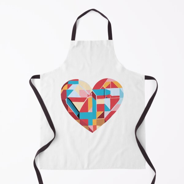 Item preview, cubist heart designed and sold by xdiseno.