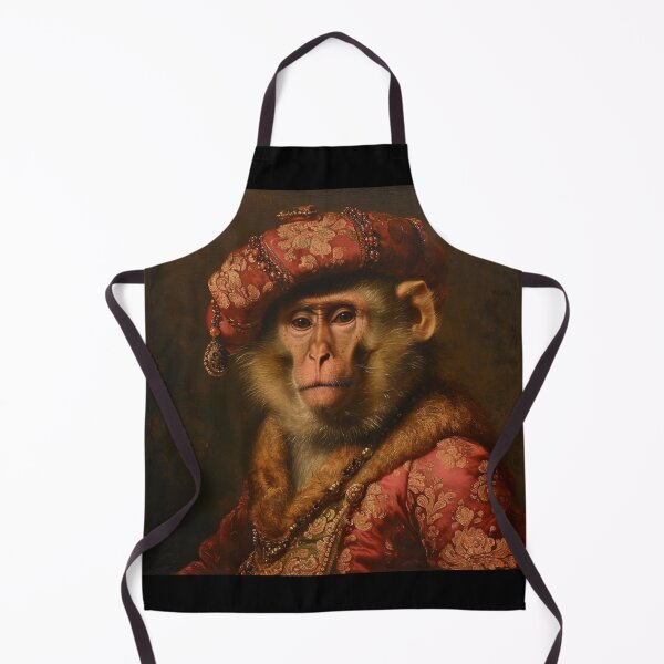 Item preview, Monkey Ignatius of Loyola (1491-1556) - Renaissance Portrait designed and sold by MobAesthetic.
