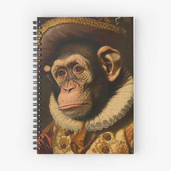 Item preview, Monkey Paracelsus (1493-1541) - Renaissance Portrait designed and sold by MobAesthetic.