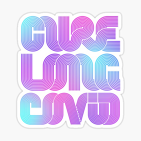 Item preview, Cure Long Covid (purple/blue) designed and sold by sarahwlongcovid.
