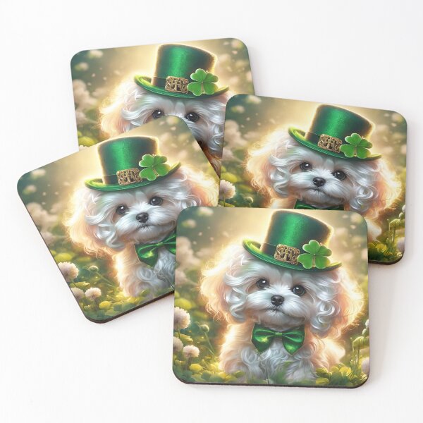 Item preview, Lucky Leprechaun Shih Tzu St. Patrick's Day designed and sold by purplesensation.