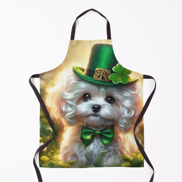 Item preview, Lucky Leprechaun Shih Tzu St. Patrick's Day designed and sold by purplesensation.