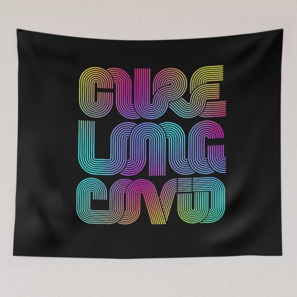 Item preview, Cure Long Covid (rainbow) designed and sold by sarahwlongcovid.