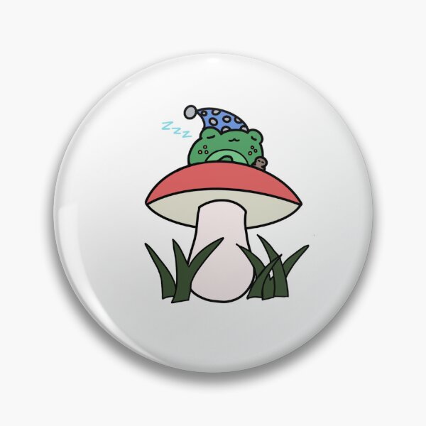 Aperçu de l'œuvre Champignon grenouille créée et vendue par RoseyThreads.