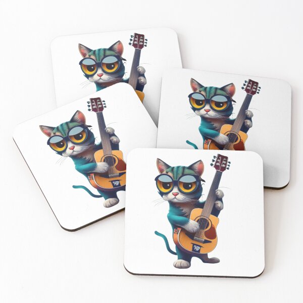 Item preview, gatito rockero designed and sold by norachiang.