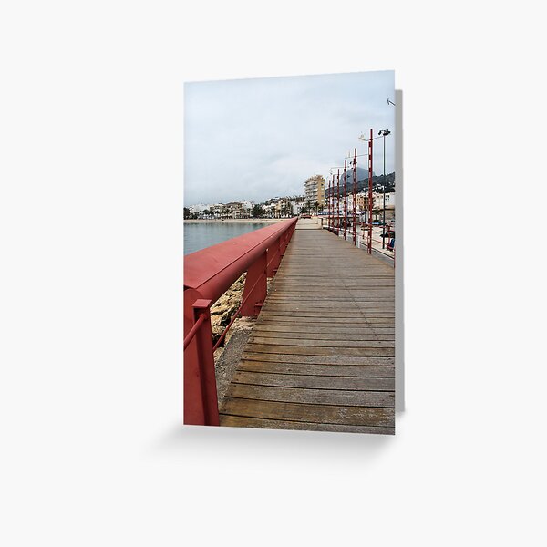 The Boardwalk Greeting Card
