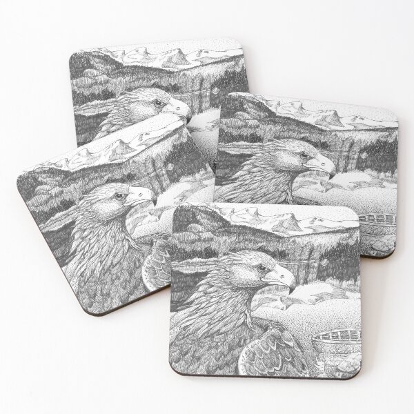 Item preview, Eagle at the Lake of Souls designed and sold by Kristen Britain.