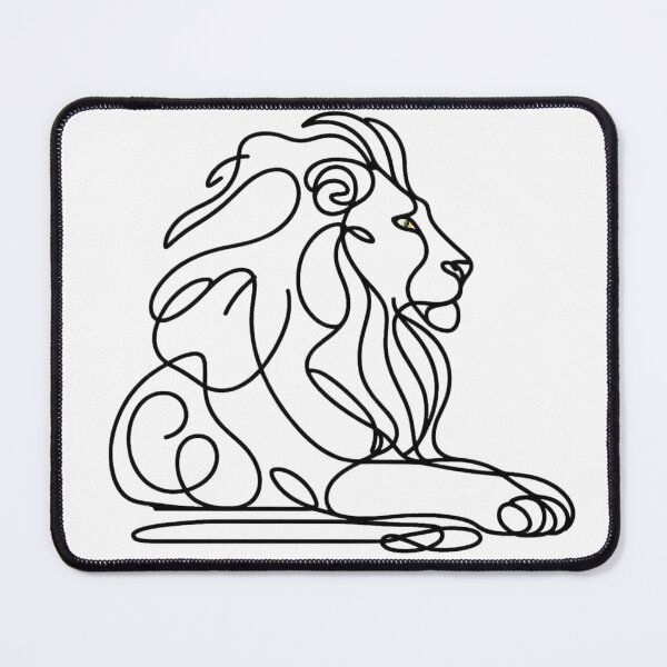 Item preview, Lion - Line Art Minimalism designed and sold by HausKatz.