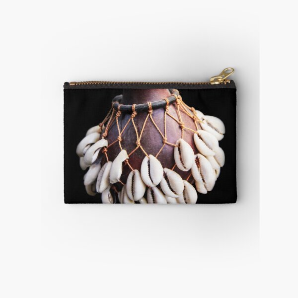 Item preview, West African Shekere Gourd Shaker designed and sold by heatherfriedman.