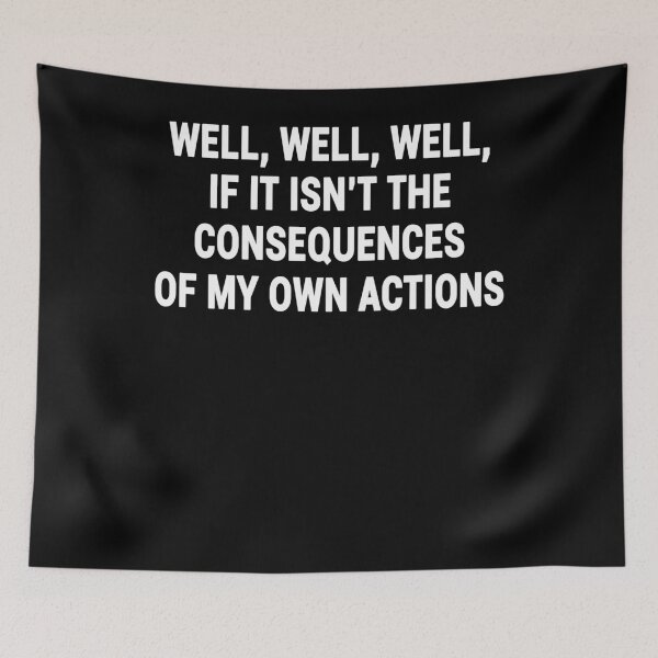 Item preview, well well well, if it isnt the consequences of my own actions designed and sold by Milano-style.