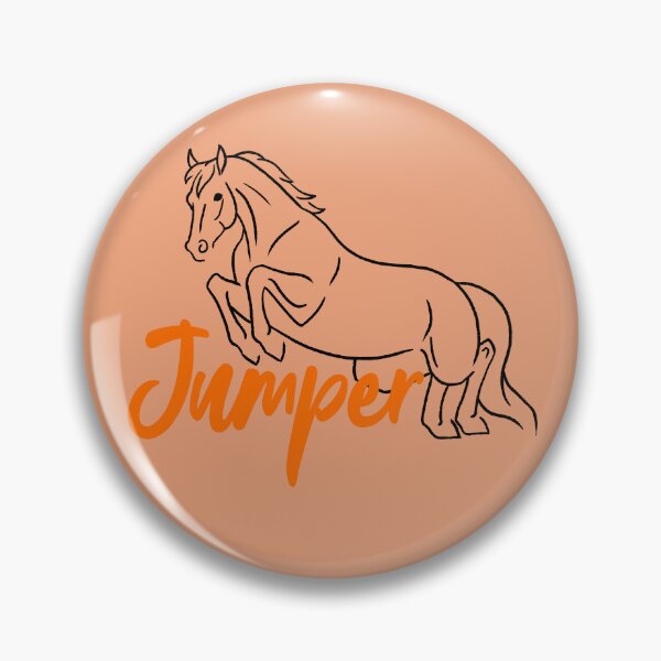Item preview, Jumping Horse sketch with Orange Text designed and sold by DappledMoon.