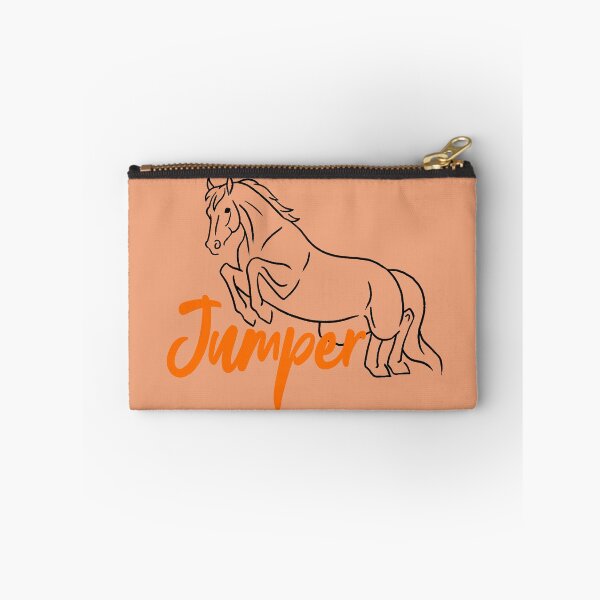 Item preview, Jumping Horse sketch with Orange Text designed and sold by DappledMoon.