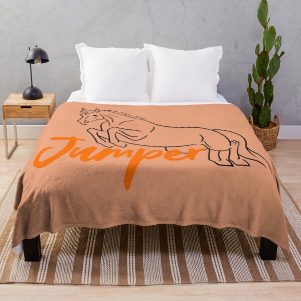 Item preview, Jumping Horse sketch with Orange Text designed and sold by DappledMoon.