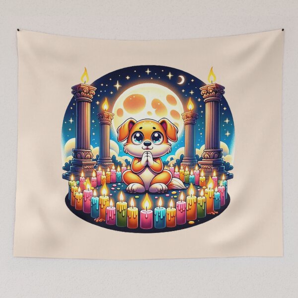 Item preview, praying dog designed and sold by veroniss.