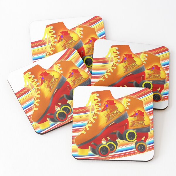 Item preview, Roller Skating Miami Beach - Fun in the Sun designed and sold by Chrystyne Novack.