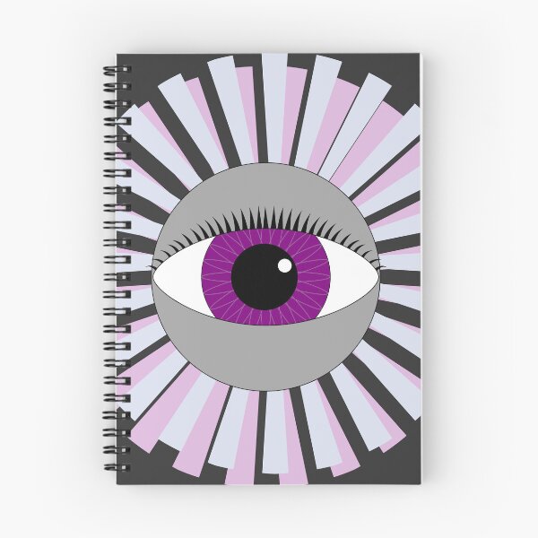 Item preview, Asexual pride eye sees into your soul designed and sold by PhineasSpoon.